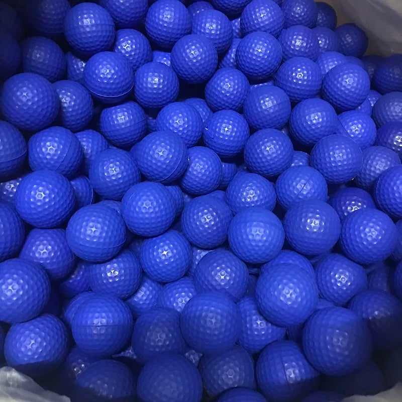 20PCS Yellow PU Foam Golf Balls for Training