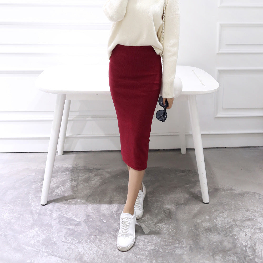 Women Korean Chic Pencil Skirts