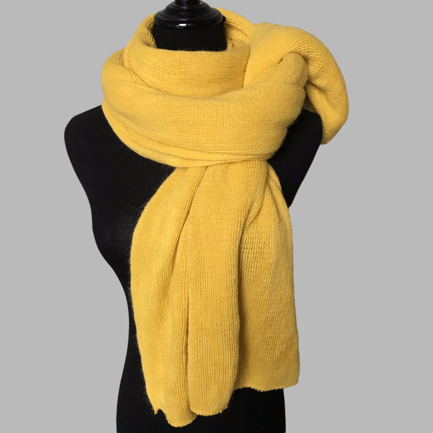 Ladies Scarf Warm Winter Solid Color Cashmere
