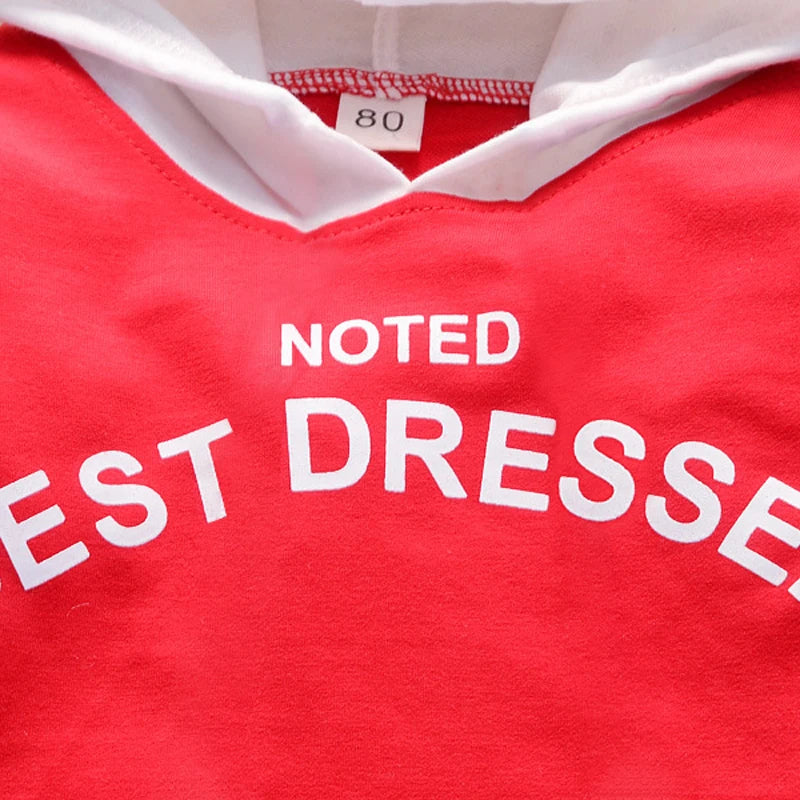 Baby Sports Hooded Clothes