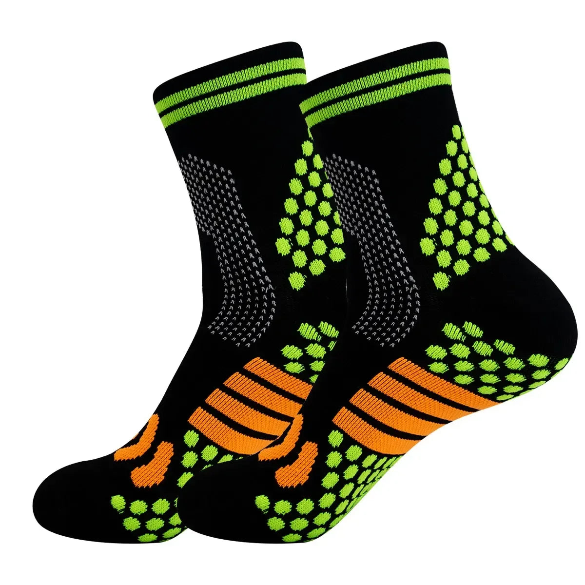 Breathable Mid Crew Aero Cycling Socks