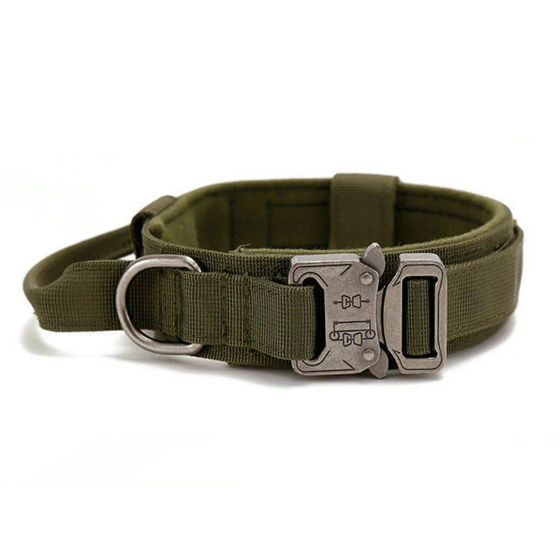 Breathable Military Tactical Dog Walking Collar