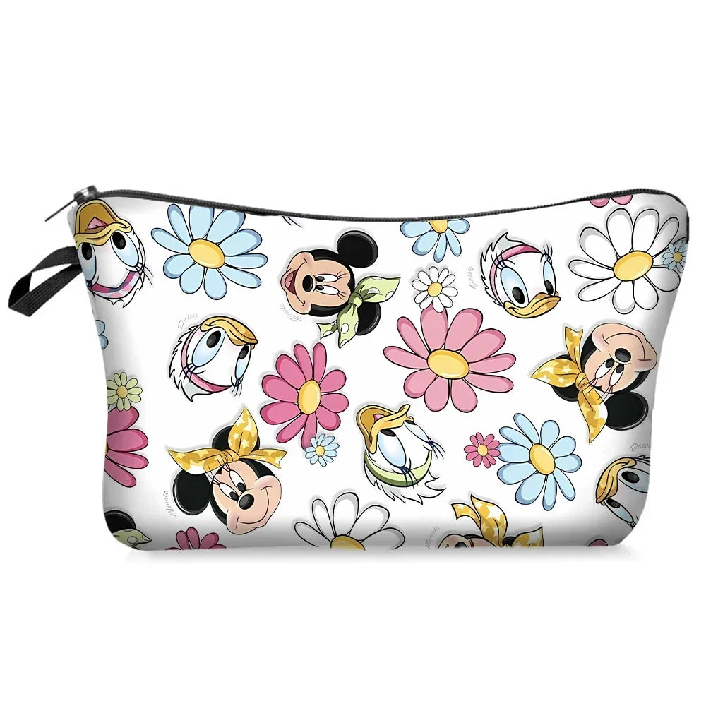 Mickey Minnie Cartoon Cosmetic Bag