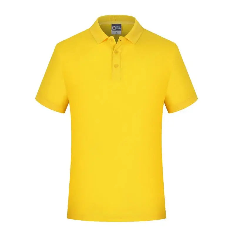 Blank White Men Polo T Shirt Short Sleeve Casual Collar Shirts