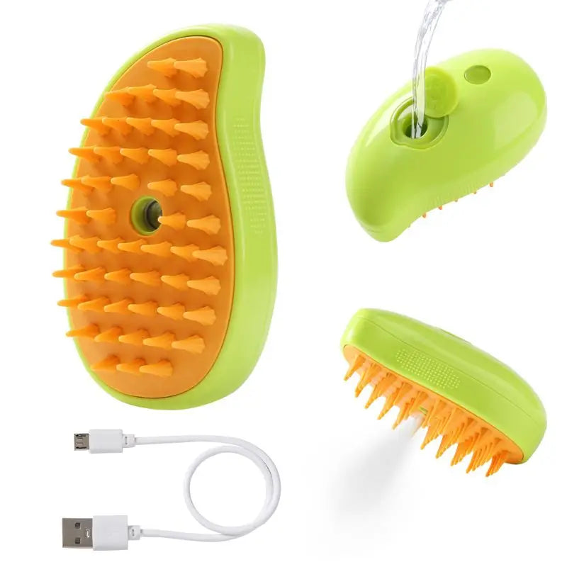 Comfortable Pet Electric Steam Massage Hair Scrub Brush