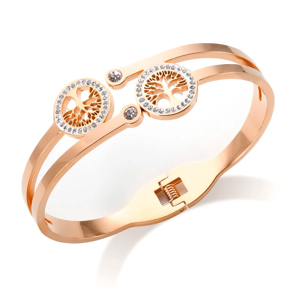 Crystal zirconia bracelet