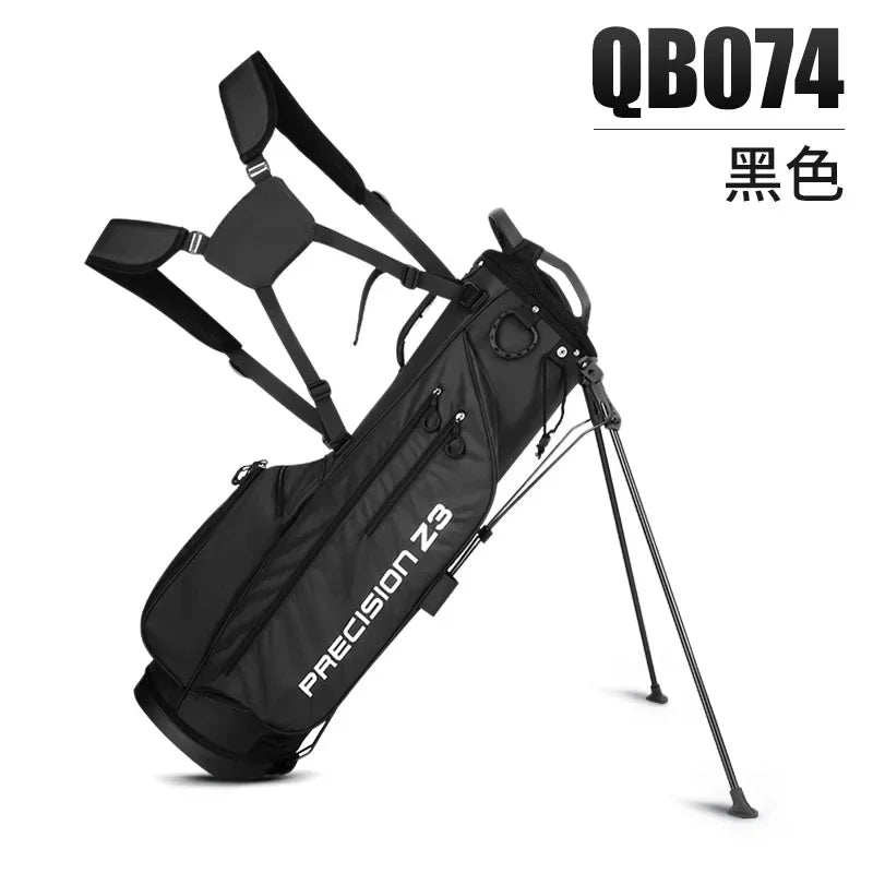 PGM QB074: Portable Golf Stand Bag with Braces