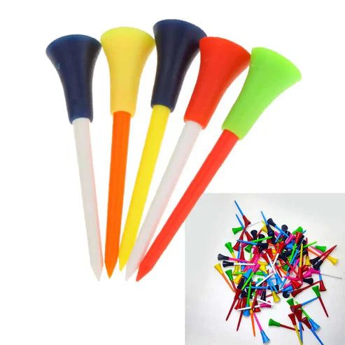 Rubber Golf Tees - Random Colors
