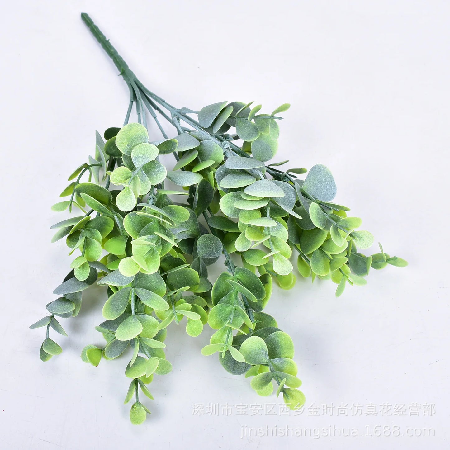 Künstliches Eukalyptus-Wassergras mit 7 Gabeln