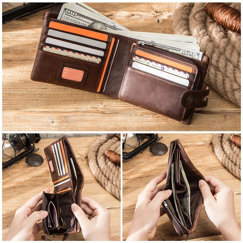 Leather Casual Men Wallets