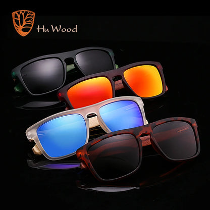 Men's Wood Polarized UV400 Sunglasses
