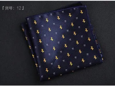 Gentlemen's Plaid Suits Pocket Square Handkerchief