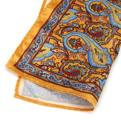 Soft Paisley Pocket Square Handkerchiefs