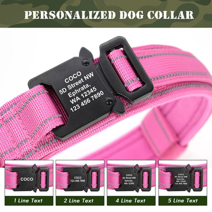 Military Tactical Pet Collar - Dog Collars