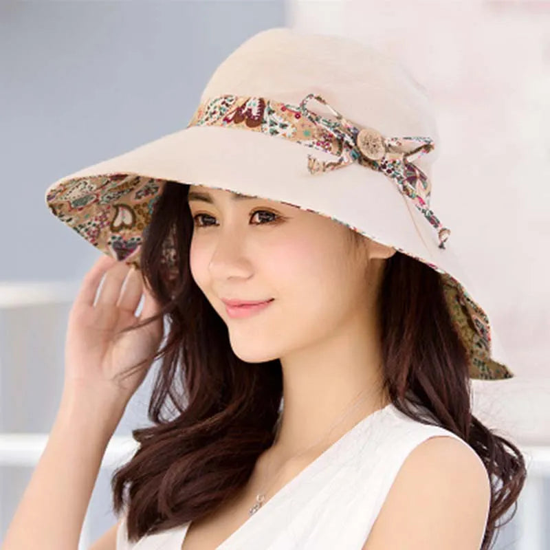 Summer Outdoor Fashion Ladies Big Brimmed Hat