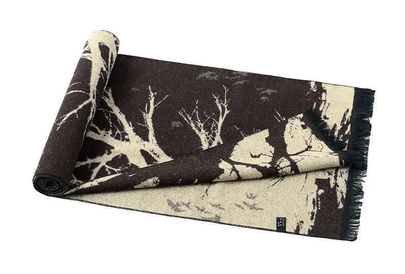 Schal mit Gentleman-Pferdemuster für Herbst/Winter