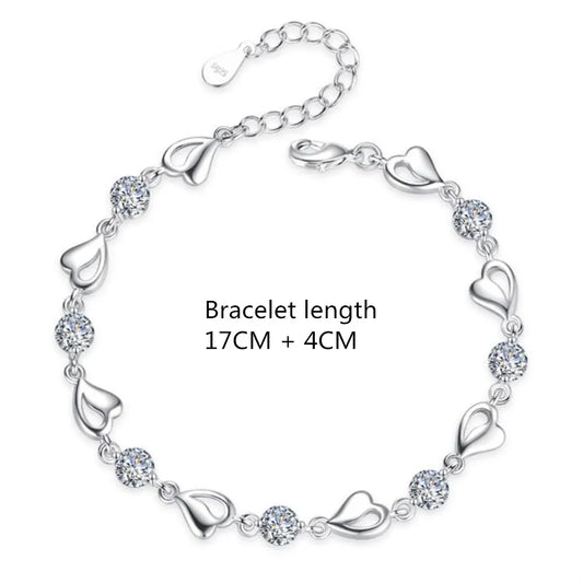 Heart Cubic Bracelet