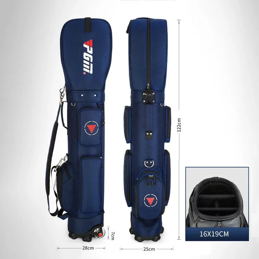 Heavy-Duty Golf Club Travel Case – Lightweight with Rolling Design