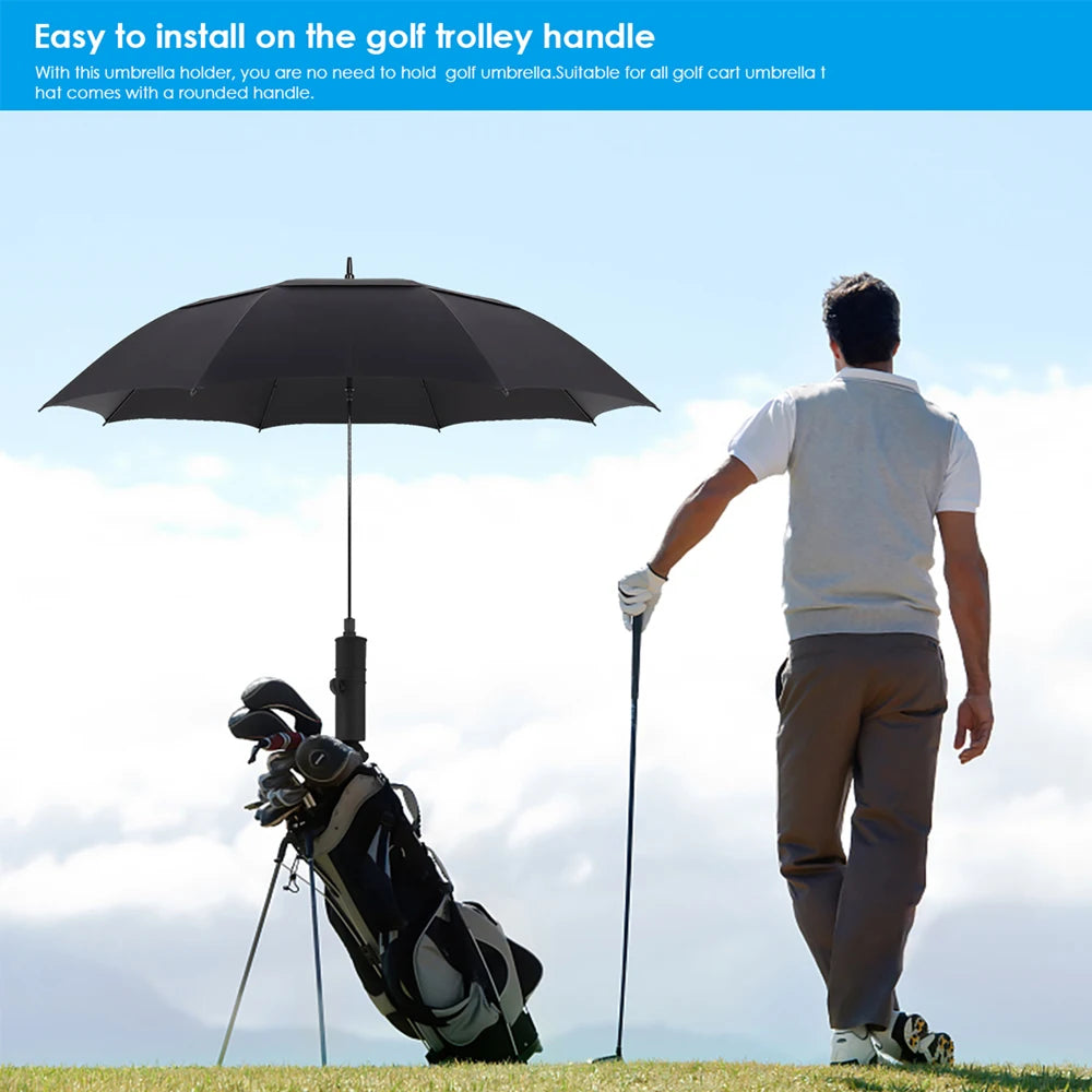 Universal Adjustable Golf Trolley Umbrella Holder