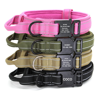 Military Tactical Pet Collar - Dog Collars