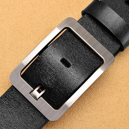 High-Quality Genuine Leather Belt for Men's Jeans