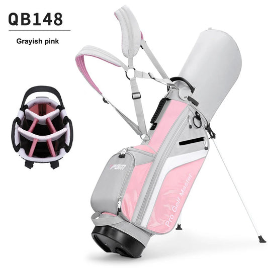 Ladies lightweight golf stand bag for walking golfers