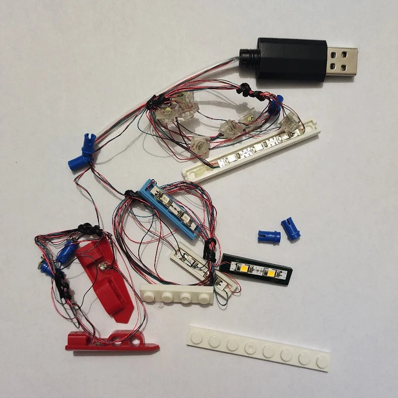 LED Light Set for Bugatti Chiron Blocks