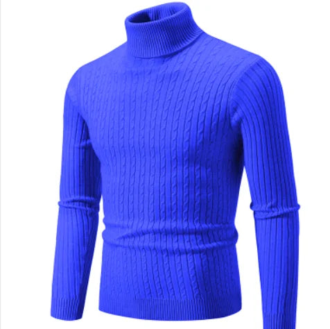 Men's Slim Fit Turtleneck Knitted Sweater
