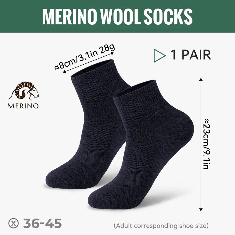 Unisex Merino Wool Hiking Socks