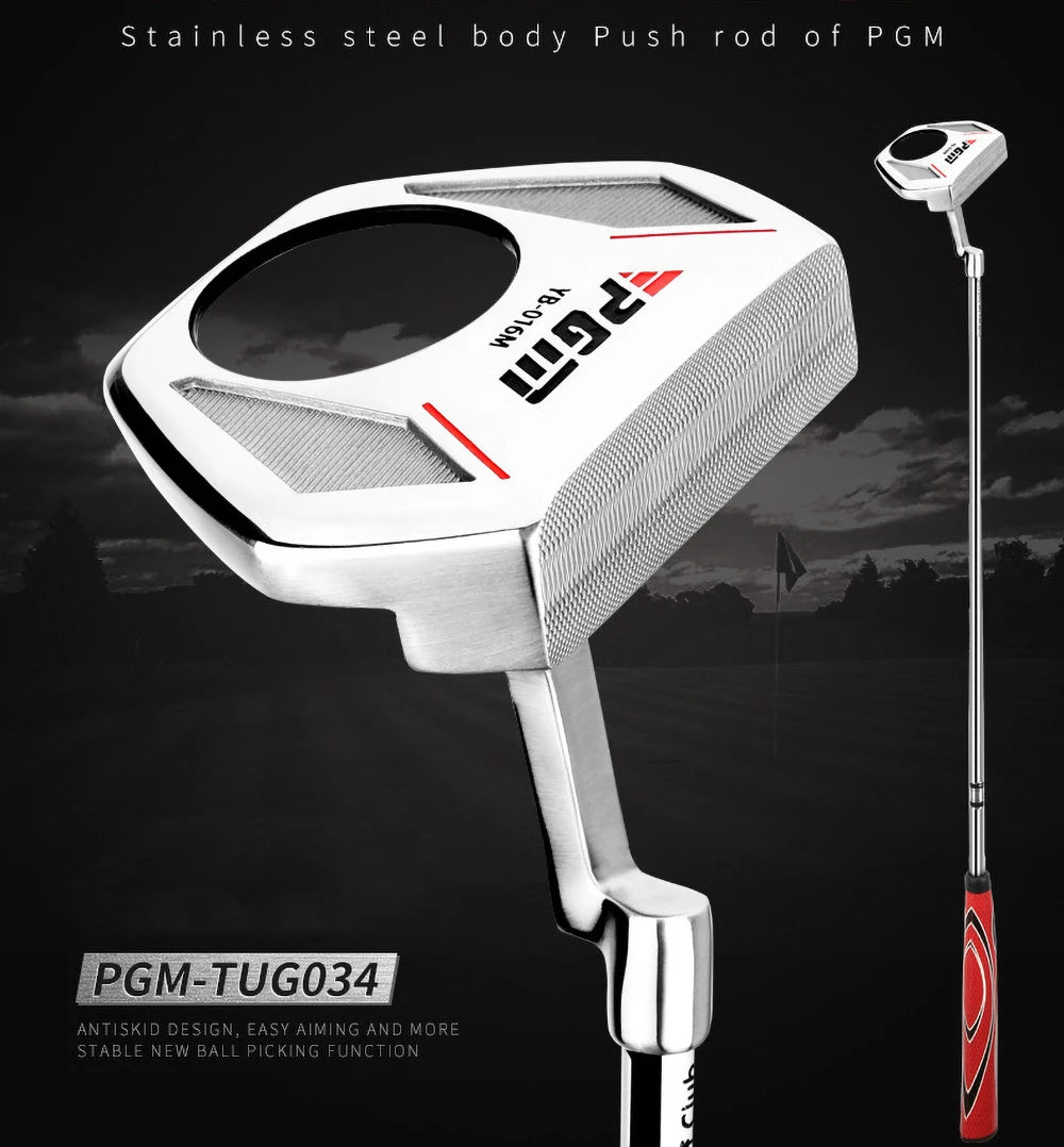 PGM Men's Putter: Low CG & Ball Picker