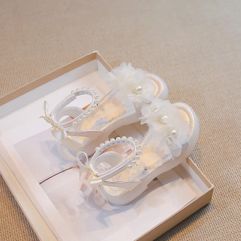 Pearl Flower Fashion Princess Casual Shoes