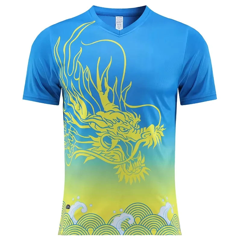 Quick Dry Fitness Short Sleeve Men's Tennis Apparel