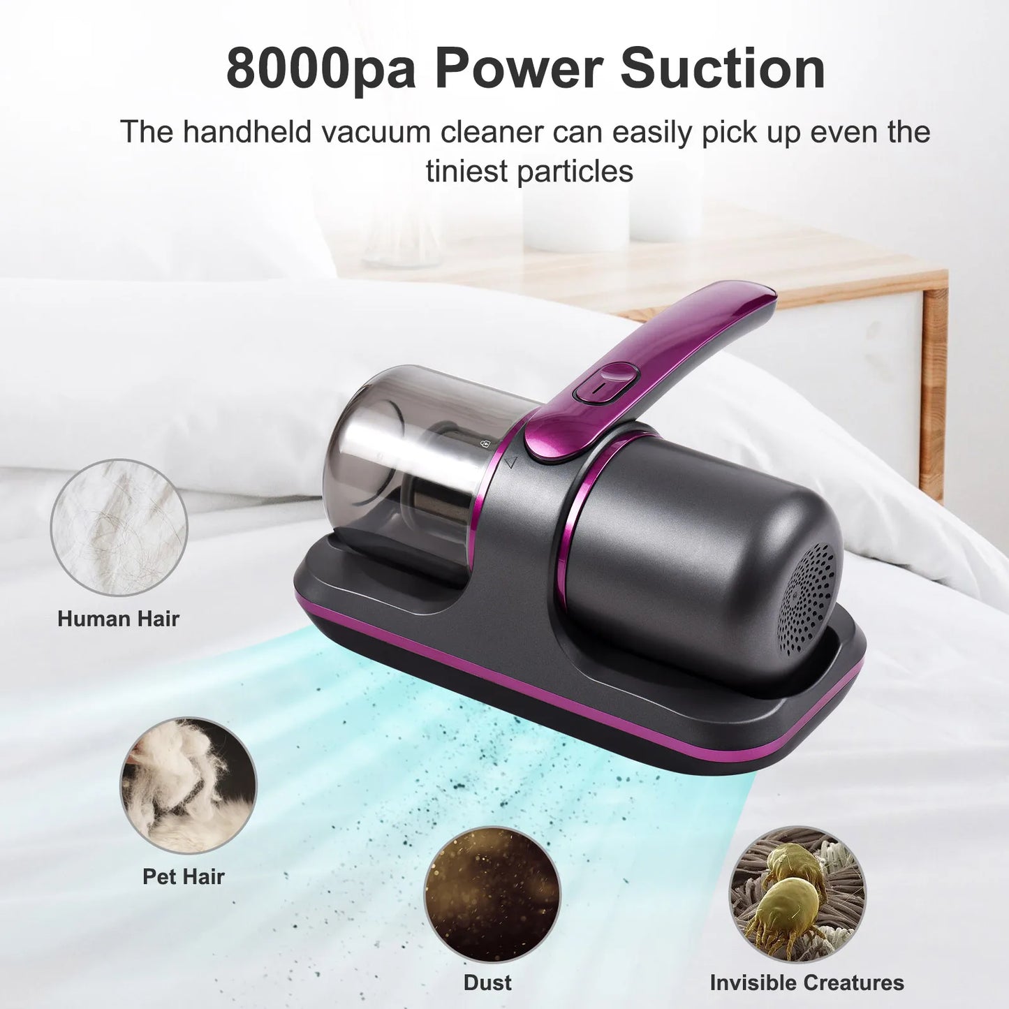 Wireless Mattress Vacuum Cleaner