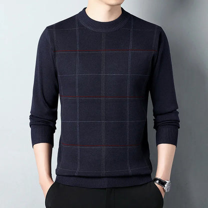 New Trendy Striped Thick Knitwear for men