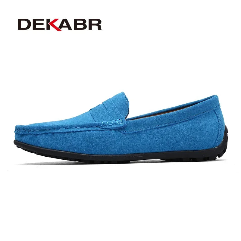 Hochwertige weiche Loafer aus echtem Leder für Herren