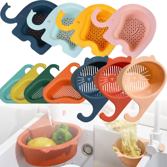 Filter Faucet Basket for Draining Vegetables