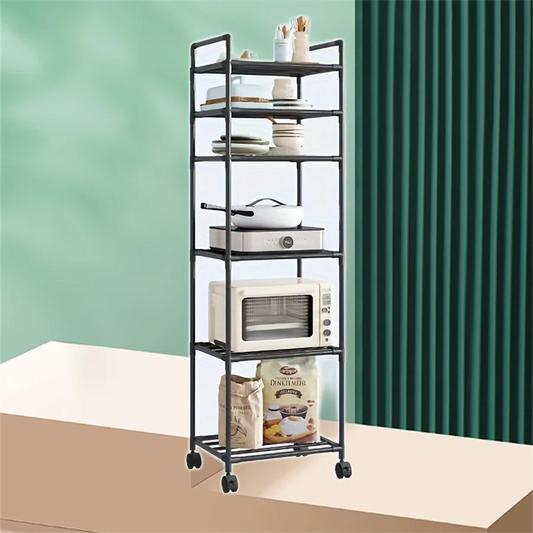 Multi Layer Kitchen Microwave Storage Rack