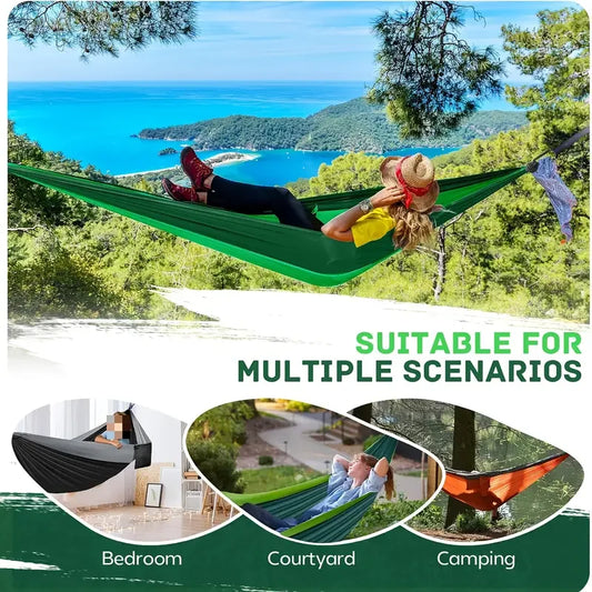 Lightweight Parachute Portable Camping Hammock