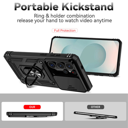 Samsung Galaxy S26 Ultra Kickstand Ring Protective Case