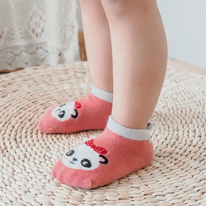 Baby Boys Girls Soft Cotton Socks Non-slip Soft Breathable Socks