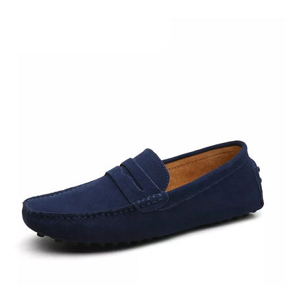 High-Quality Large Size Men's Leather Loafers