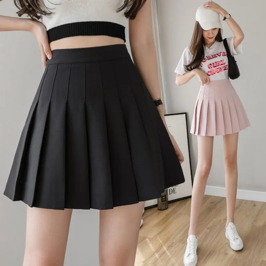 Korean High Waist Mini Skirts
