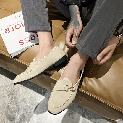 Light and Comfortable Men's Suede Loafers