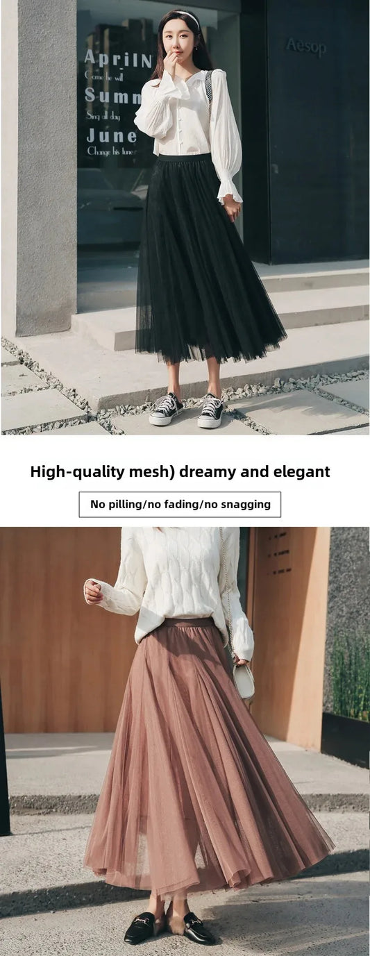 Jupe plissée taille haute pour femme