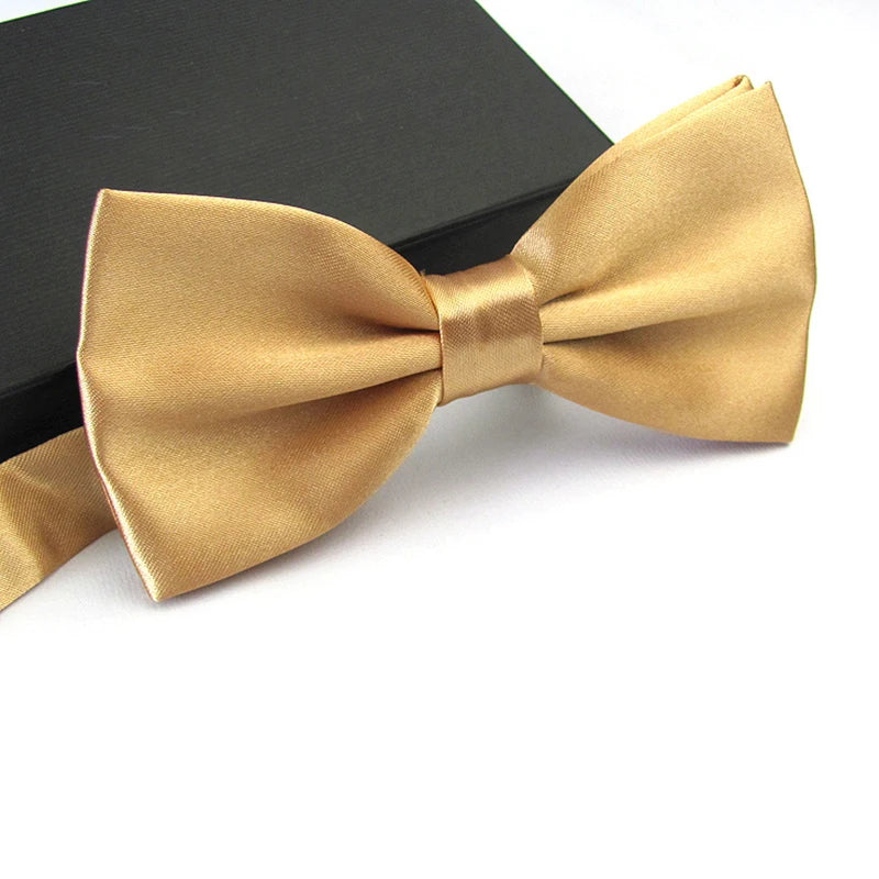 Adjustable Solid Color Bowtie for Men