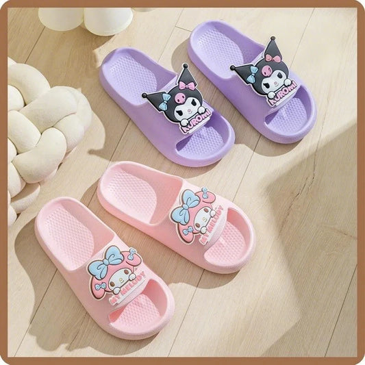 Kid's Summer Cute Cartoon Non-Slip Indoor Slippers