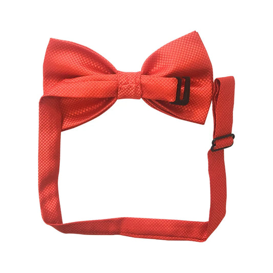 Unisex Solid Color Polyester Pre‑Tied Bow Tie