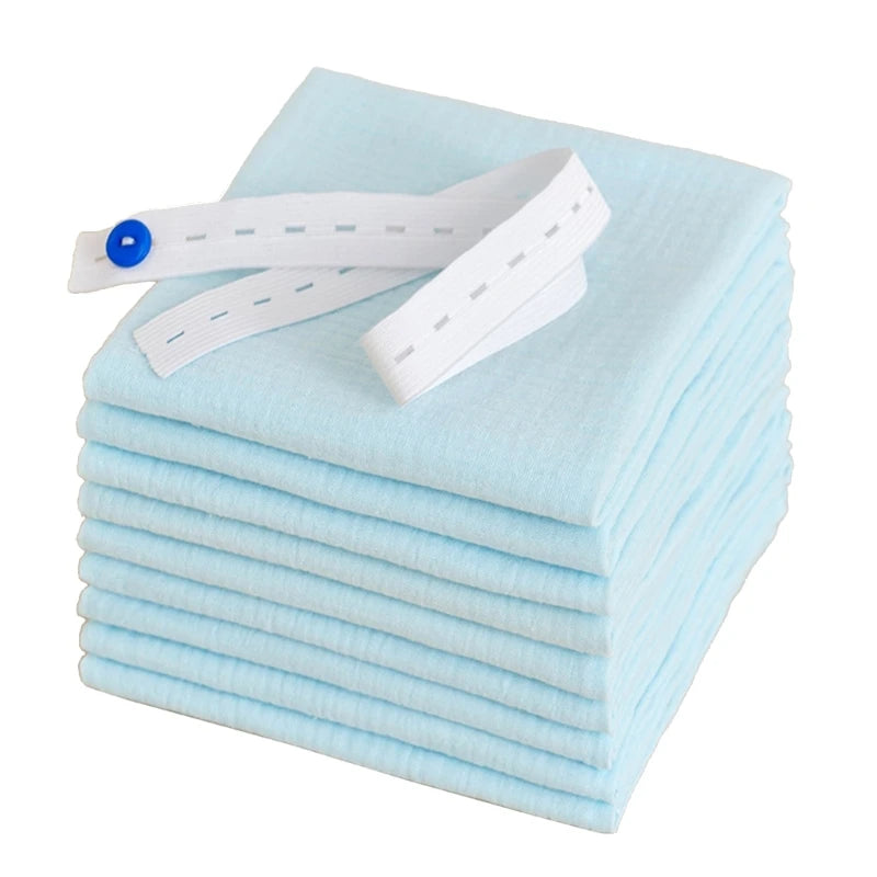 Newborn Baby Cotton Washable Double Layer Soft Baby Towels