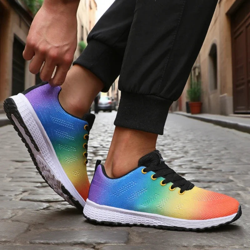 Women's Lace Up Ultra Lightweight Running Sneakers