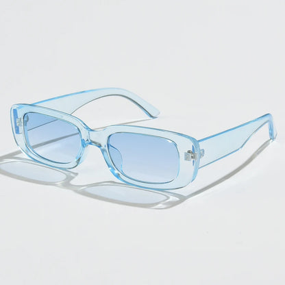 Men's Rectangle Retro UV400 Square Sunglasses
